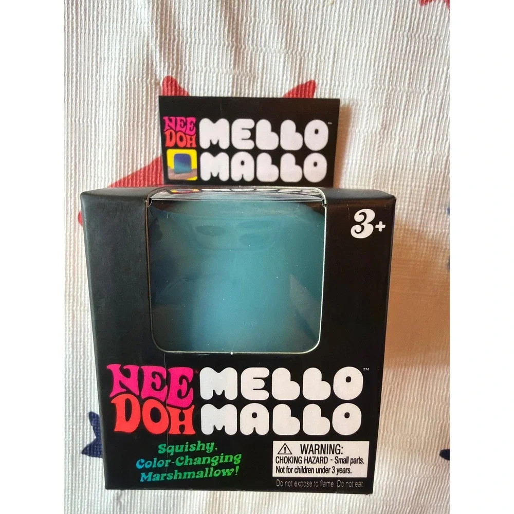 Schylling NeeDoh Mello Mallo Color Changing Squishy Stress Toy